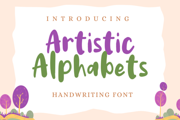 Artistic Alphabets: A Creative Typeface for Editorial Design