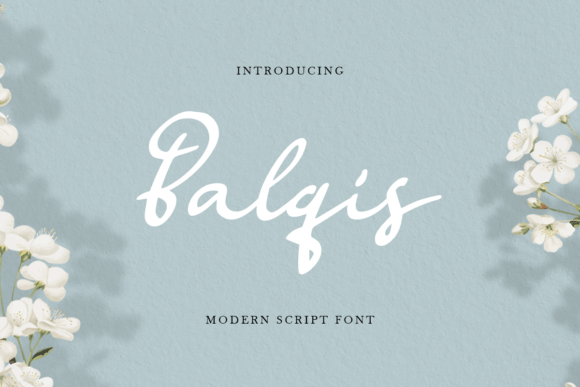 Balqis: The Elegant Script Font for Polished Brand Identity