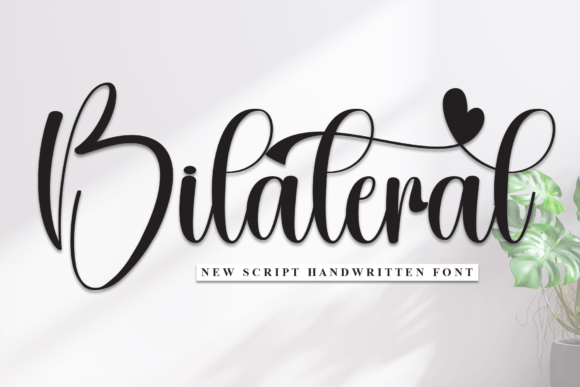 Bilateral: A Handwritten Typeface for Authentic Brand Identity