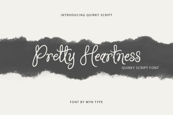 Bringing Whimsy to Life with Pretty Heartness Typeface