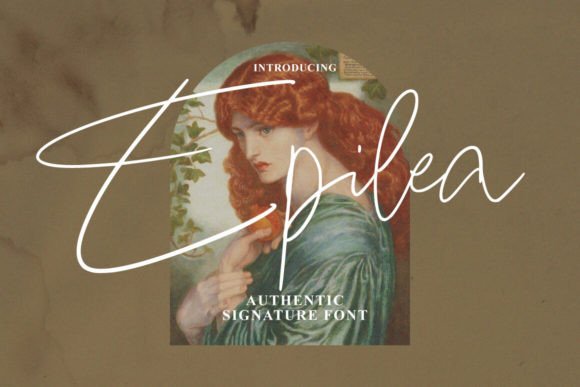 Epilea: The Premium Script Font for Modern Campaign Design