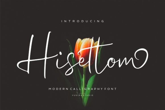 Hisettom: The Elegant Script Font for Handmade Brands