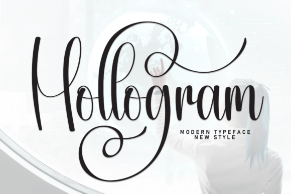 Hollogram: The Handwritten Typeface for Editorial Design