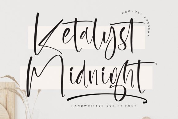 Ketalyst Midnight: Elevate Your Brand Identity with Luxury Script