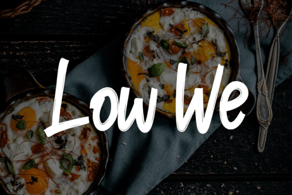 Low We Typeface: Elevating Digital Brand Identity