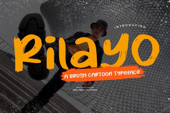 Rilayo: The Playful Brush Cartoon Typeface for Handmade Brands