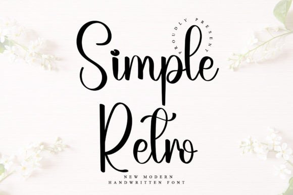Simple Retro: The Handwritten Typeface for Scroll-Stopping Social Media Graphics