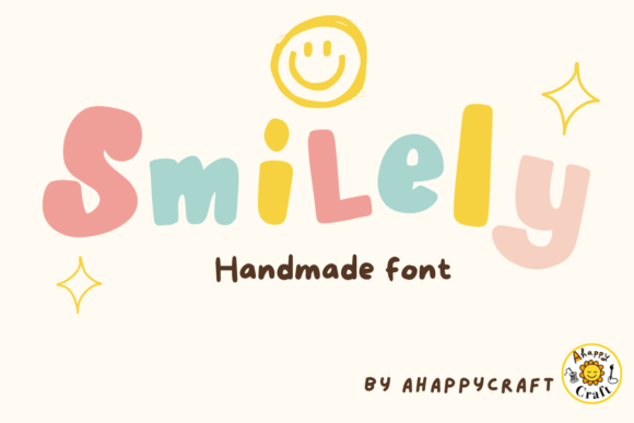 Smilely: A Handwritten Font for Joyful Editorial Design