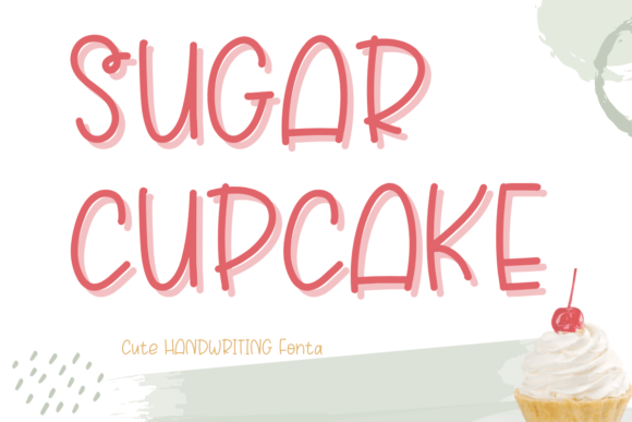 Sugar Cupcake: A Playful Handwritten Font for Editorial Design
