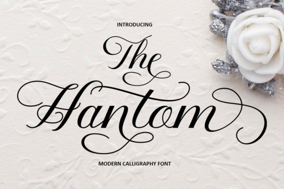 The Hantom: Elevate Brand Identity With Elegant Script Typography
