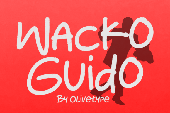Wacko Guido: The Quirky Handwritten Brush Font for Bold Crafts